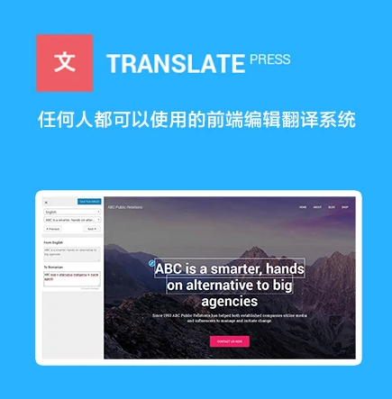 TranslatePress Pro 谷歌多语言翻译插件